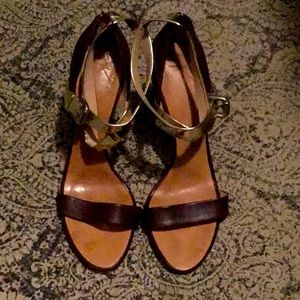 Giuseppe Zanotti Design Gold/Silver Heel